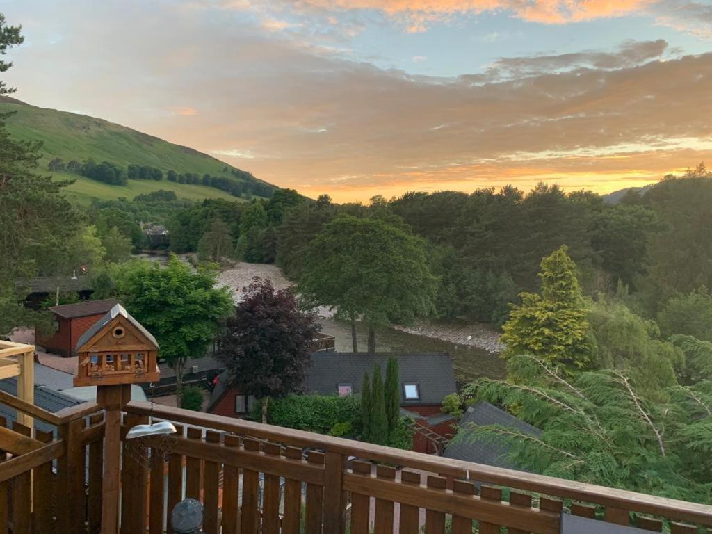 Beautiful 2 Bedroom Lodge With Stunning Views Blair Atholl Luaran gambar