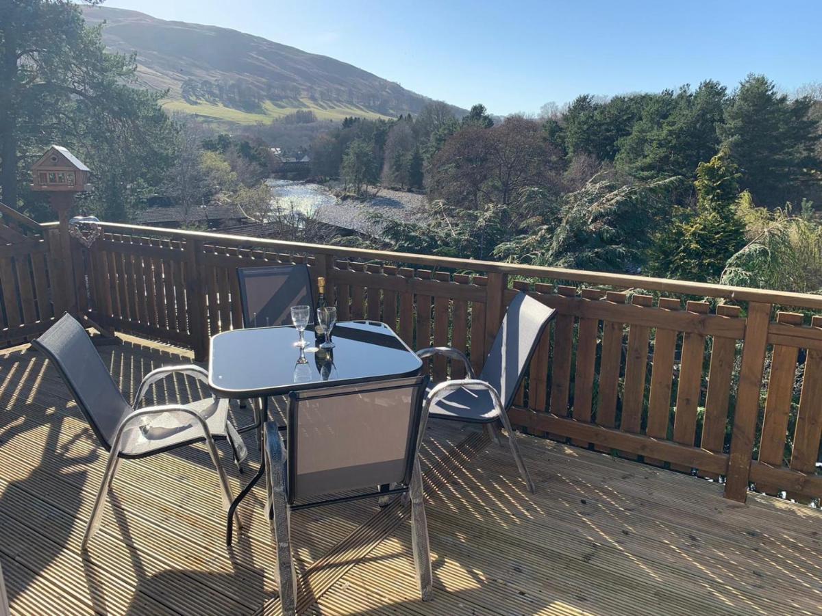 Beautiful 2 Bedroom Lodge With Stunning Views Blair Atholl Luaran gambar