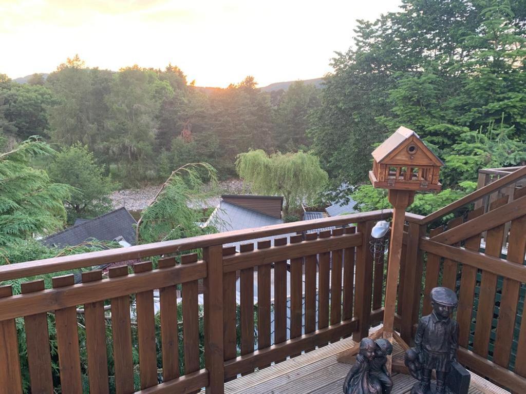 Beautiful 2 Bedroom Lodge With Stunning Views Blair Atholl Luaran gambar