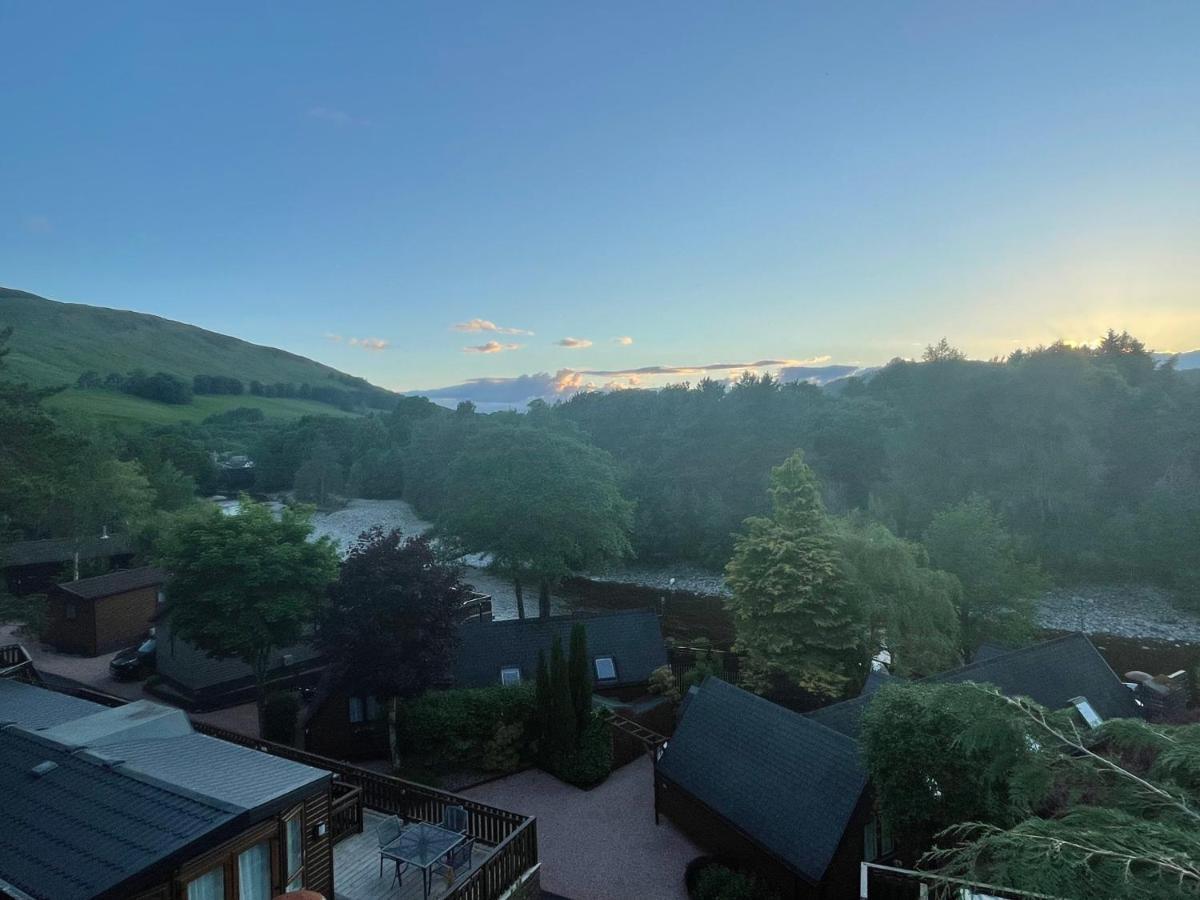 Beautiful 2 Bedroom Lodge With Stunning Views Blair Atholl Luaran gambar