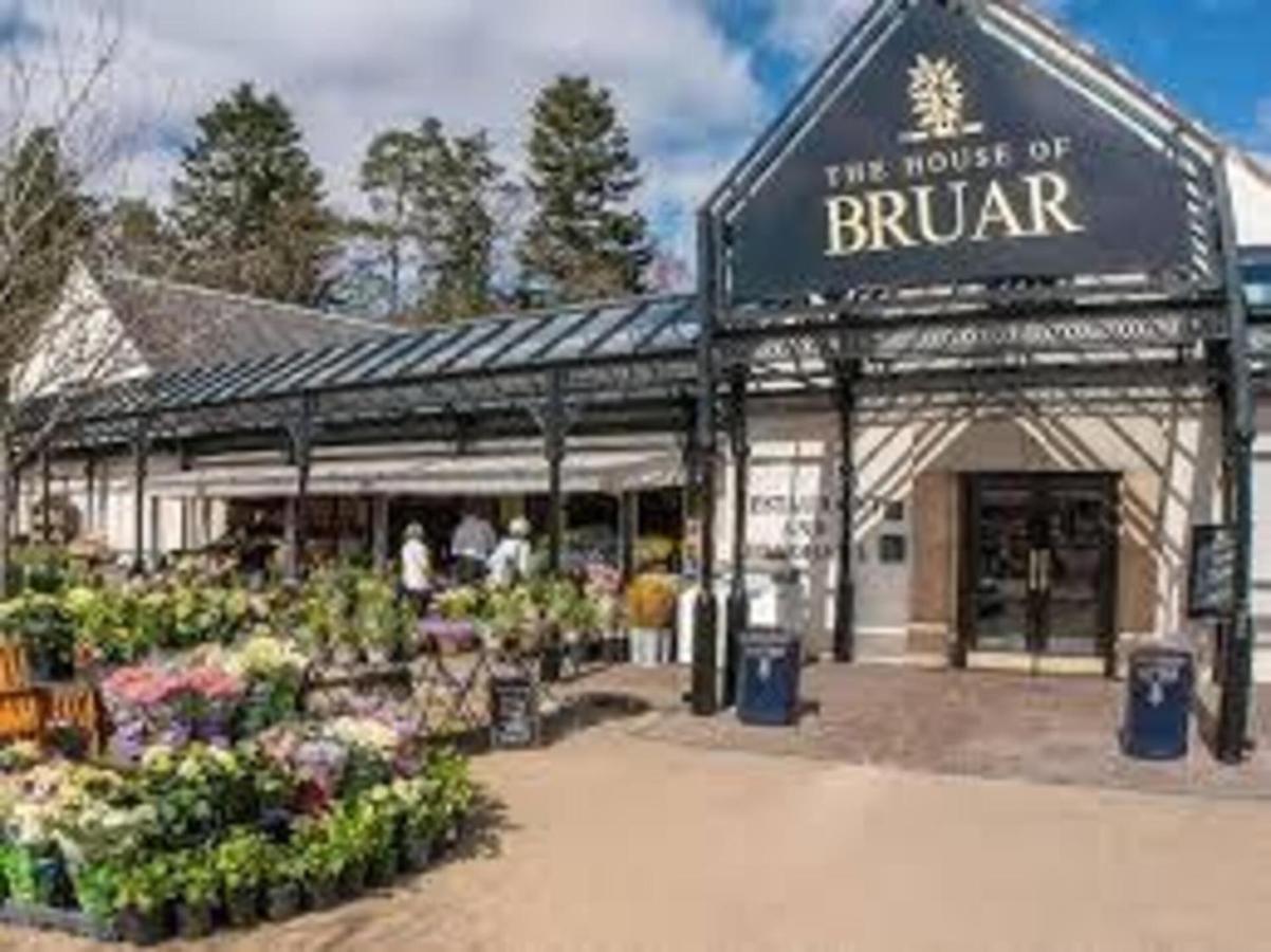 Beautiful 2 Bedroom Lodge With Stunning Views Blair Atholl Luaran gambar
